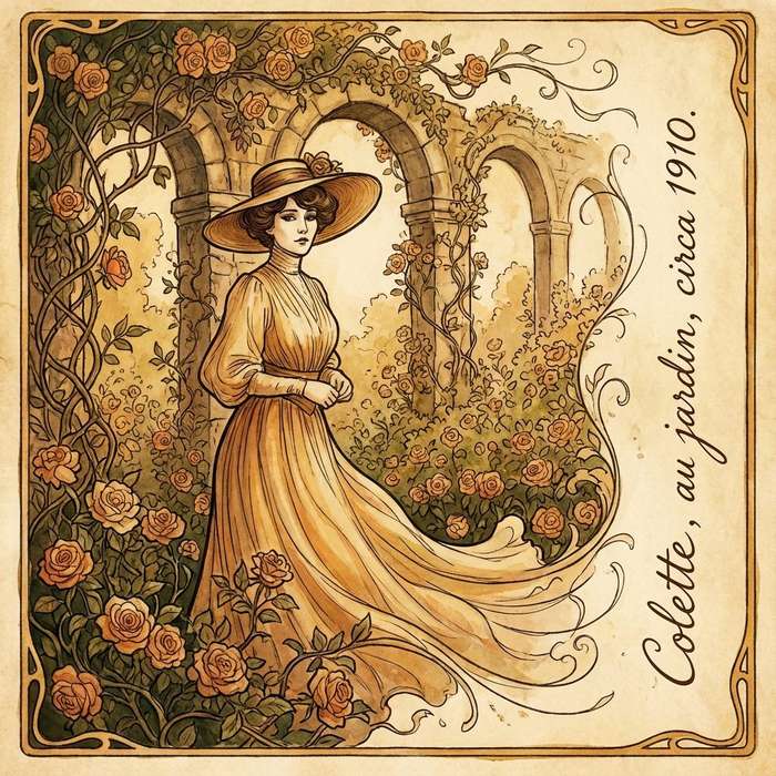 Illustration pour la fiche Bac sur Sido et Les Vrilles de la vigne de Colette