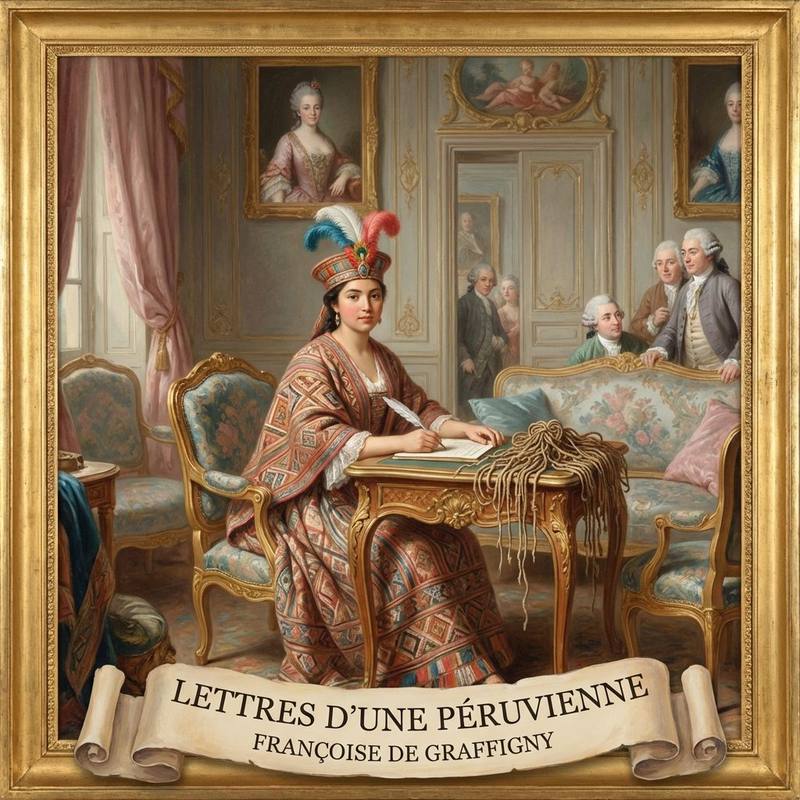 Illustration pour la fiche Bac sur les Lettres d'une Péruvienne de Graffigny